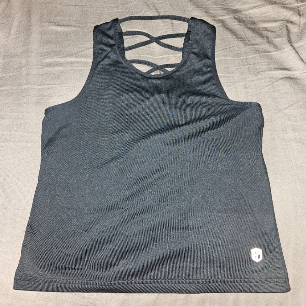 Born Primitive Black Crisscross Tank Top